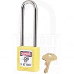 Master Lock 410LT Safety Padlock Yellow Long Shackle